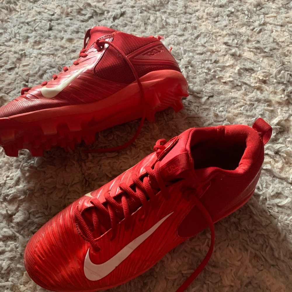 Men’s Nike Mike Trout Baseball Cleats in Red size 10.5 - Picture 4 of 4